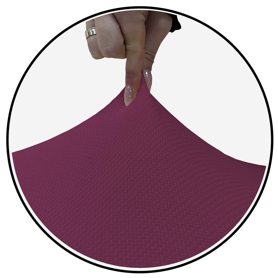 Honeycomb Fabric Sofa Cover Rose Color