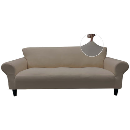 Honeycomb Fabric Sofa Cover Mink Color