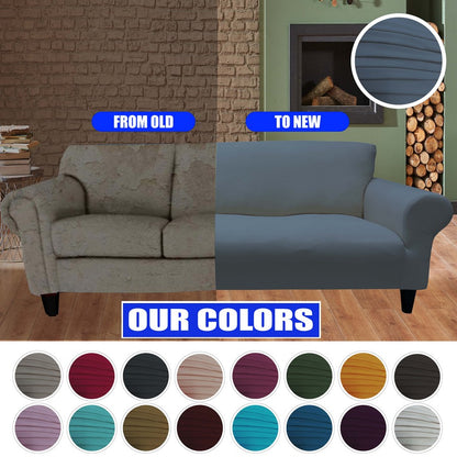 Honeycomb Fabric Sofa Cover Grey Color