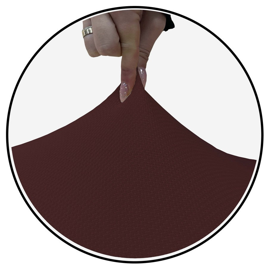 Honeycomb Fabric Sofa Cover Plum Color