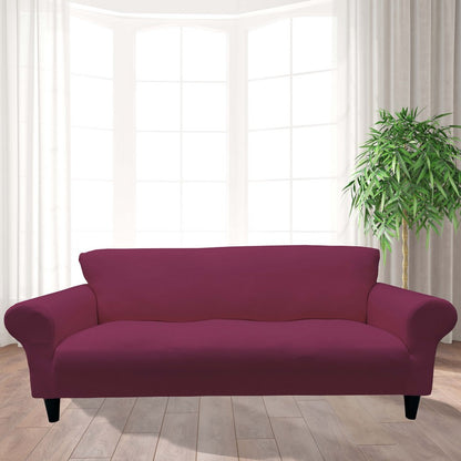 Honeycomb Fabric Sofa Cover Rose Color