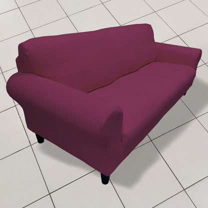 Honeycomb Fabric Sofa Cover Rose Color