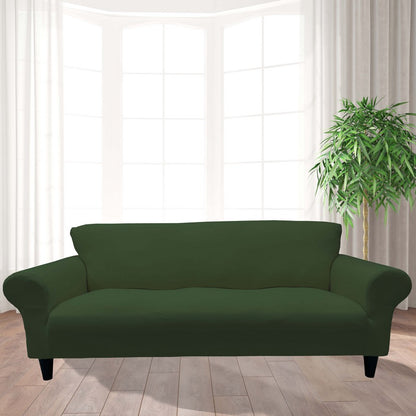 Honeycomb Fabric Sofa Cover Khaki Color