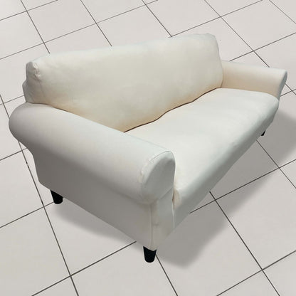 Honeycomb Fabric Sofa Cover Cream Color